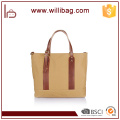 China Supplier Wholesale Fashion Canvas Lady Handbags